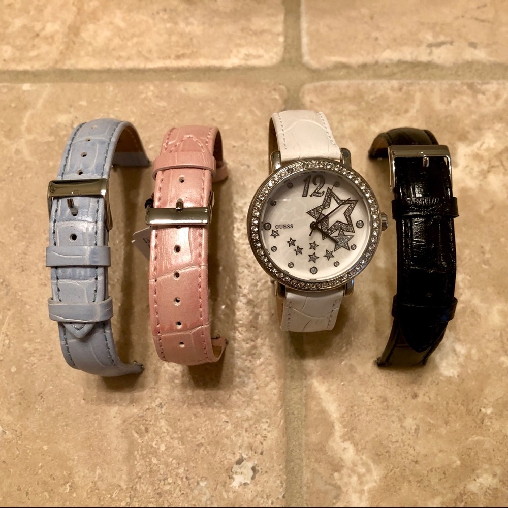 NWOB- Guess watch and band set